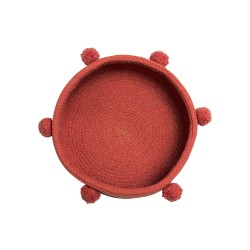 Lorena Canals - Kosz dekoracyjny Tray Brick Red