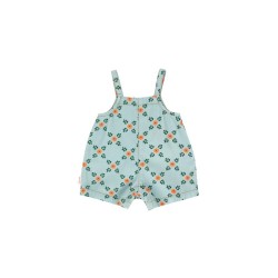 Tinycottons - Ogrodniczki dla niemowląt Baby Folklore - Washed Blue