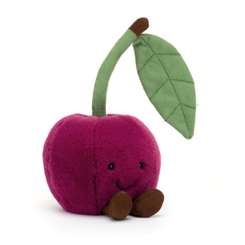 Jellycat - Przytulanka Zabawna wiśnia 12cm