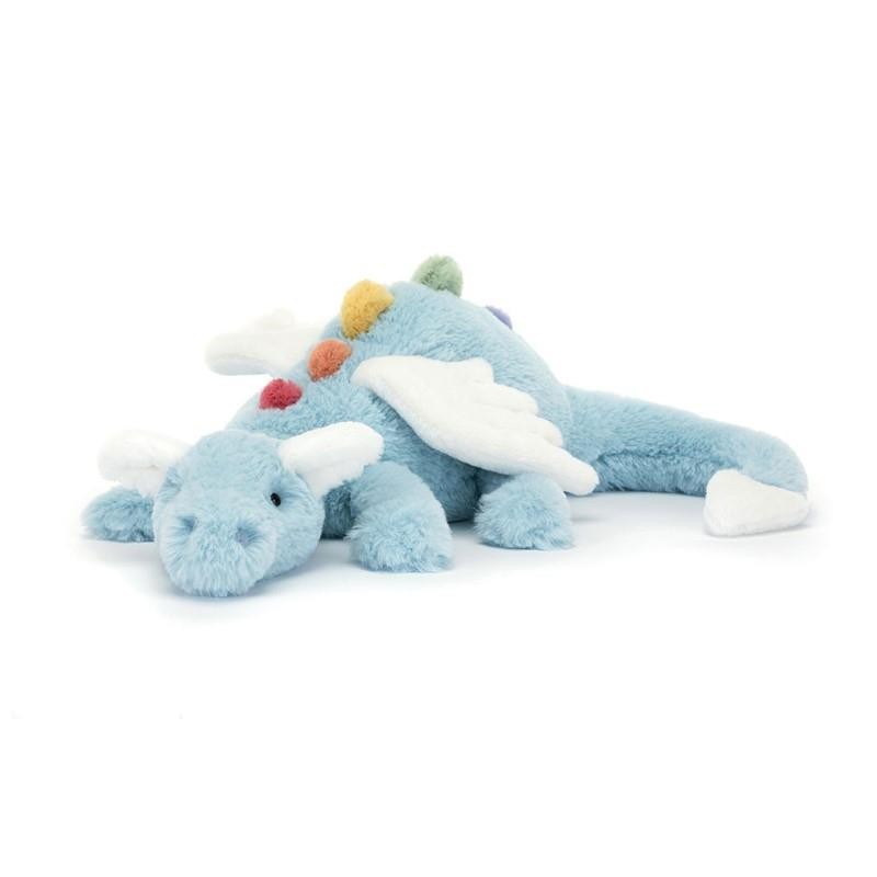 Jellycat - Przytulanka Smok błękitny 50cm