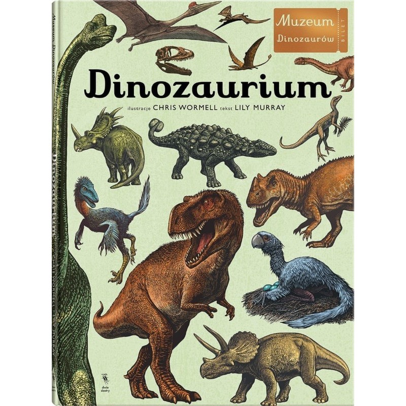 Książka - Dinozaurium. Muzeum dinozaurów wyd. 2024