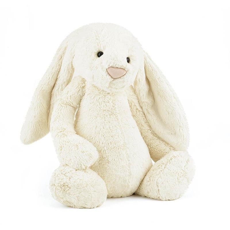 Jellycat - Przytulanka Bashful Królik 51cm - kremowy