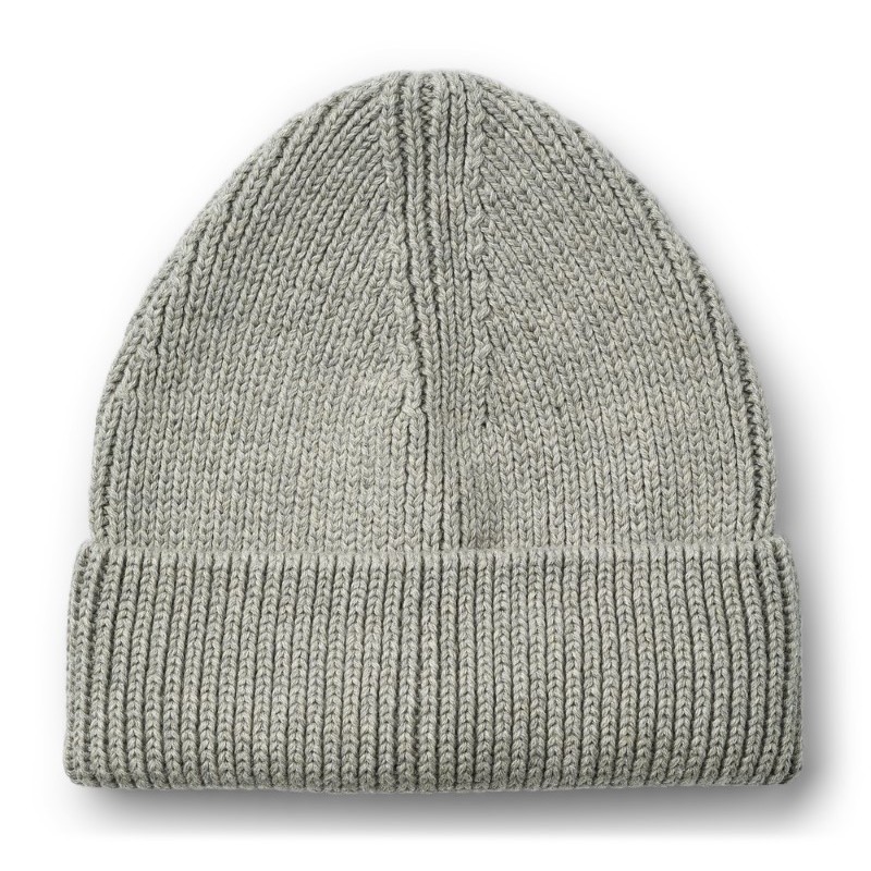 Liewood - Czapka bawełniana Ezra Beanie - Grey melange