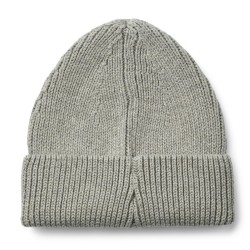 Liewood - Czapka bawełniana Ezra Beanie - Grey melange