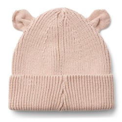 Liewood - Czapka bawełniana z uszkami Gina Beanie - Rose