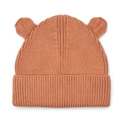 Liewood - Czapka bawełniana z uszkami Gina Beanie - Tuscany rose