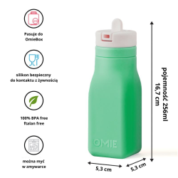 OmieBottle - Bidon dla dzieci, Green