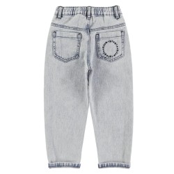 Piupiuchick - Denimowe spodnie Unisex - washed light blue denim