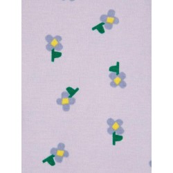 Bobo Choses - Legginsy Baby Pansy Flower all over leggings  - lavender