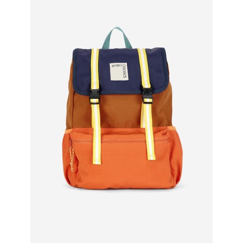 Bobo Choses - Plecak Color Block technic backpack - multicolor