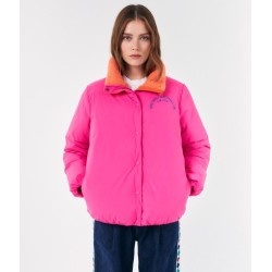 Bobo Choses - Kurtka ocieplana Bobo Circle anorak Adult - fuchsia