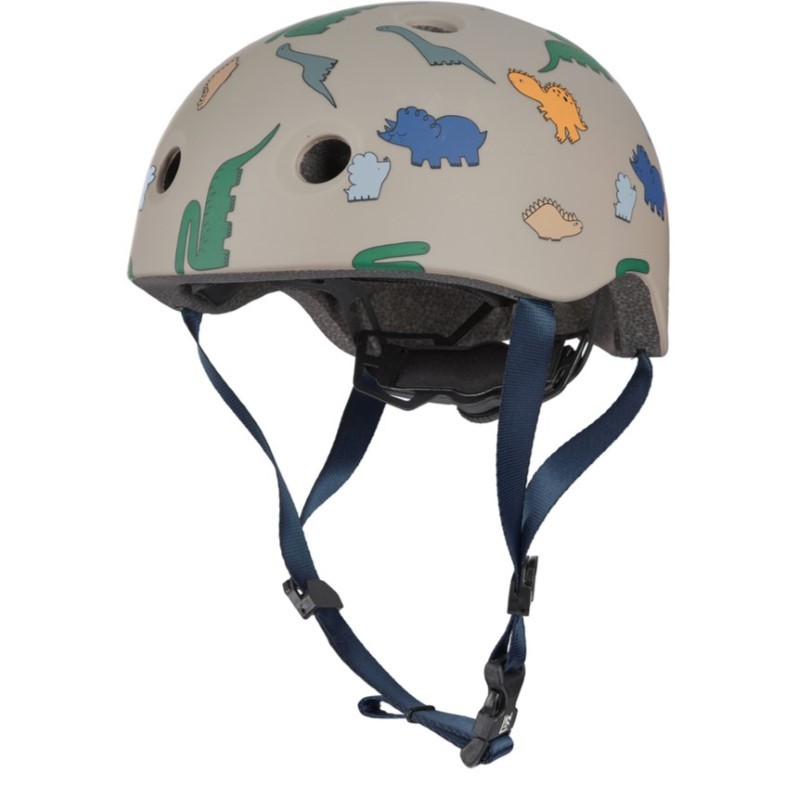 Liewood - Kask rowerowy Hilary Bike Helmet - Dinosaurs/Mist