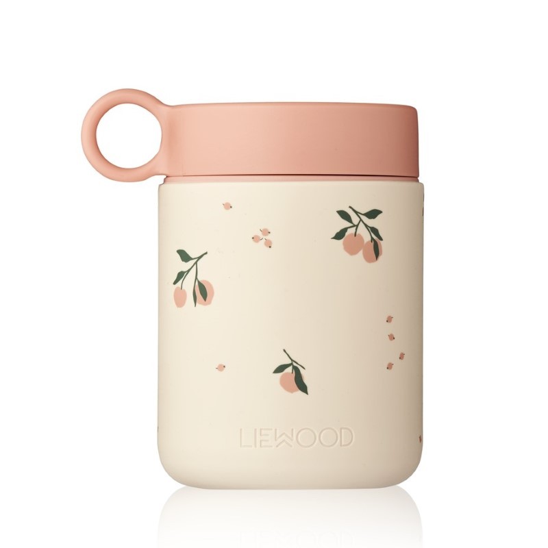 Liewood - Termos na jedzenie Kian Food Jar - Peach/Sea shell