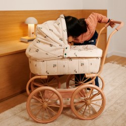 Liewood - Wózek dla lalek z gondolą Adaline Doll Pram - Peach/Sea shell