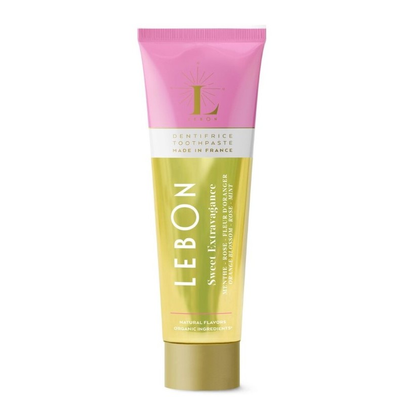 Lebon - Pasta do zębów o smaku kwiatów i mięty, 25ml - Sweet Extravagance