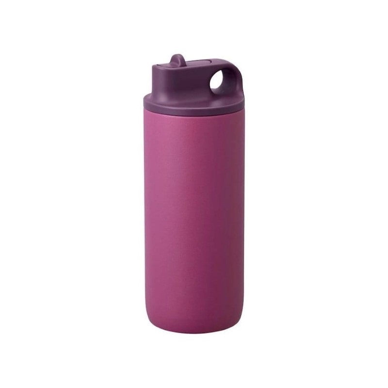 Kinto - Butelka termiczna z ustnikiem ACTIVE TUMBLER 600ml - ash pink