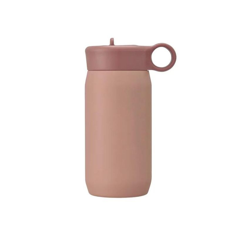 Kinto - Butelka termiczna z ustnikiem PLAY TUMBLER 300ml - ash pink