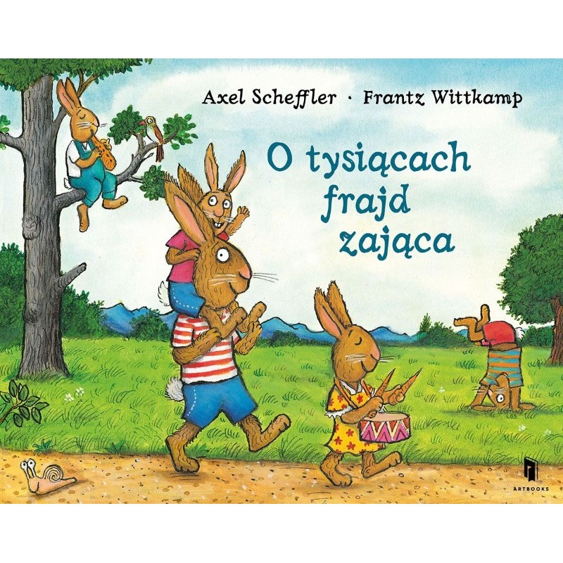 Książka - O tysiącach frajd zająca