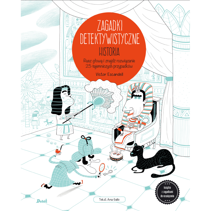 Książka - Zagadki detektywistyczne. Historia