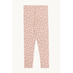 Tinycottons - Bawełniane legginsy dziecięce DAISIES - wild rose