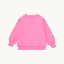 Tinycottons - Dziecięca bluza z nadrukiem DAISY - cool pink