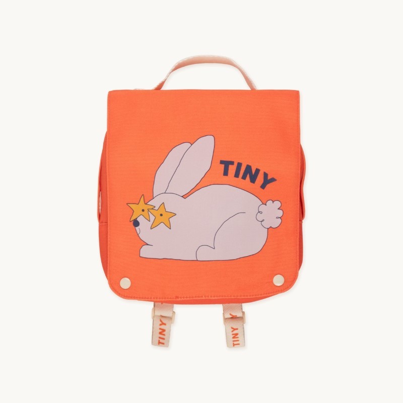 Tinycottons - Plecak dziecięcy TINY RABBIT TODDLER BACKPACK - summer red