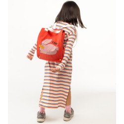 Tinycottons - Plecak dziecięcy TINY RABBIT TODDLER BACKPACK - summer red