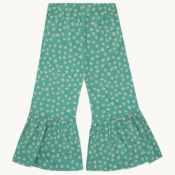 Tinycottons - Bawełniane spodnie dziecięce DAISIES - deep green