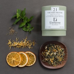 L'infuseur - Herbata zielona na bazie mięty ORGANIC MINT N°21 (55g)