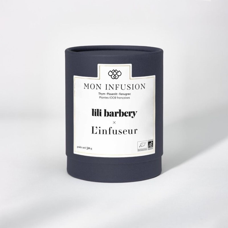 Lili Barbery x L'infuseur - Herbata ziołowa na bazie tymianku MON INFUSION (50g)