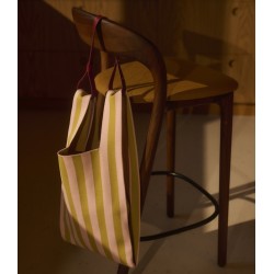 The Sticky Sis Club - Dzianinowa torba na zakupy Market Bag - dolce pink + lemon leaf