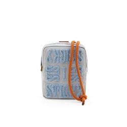 The Sticky Sis Club - Nerka/saszetka na sznurku Knot Bag - hortensia blue