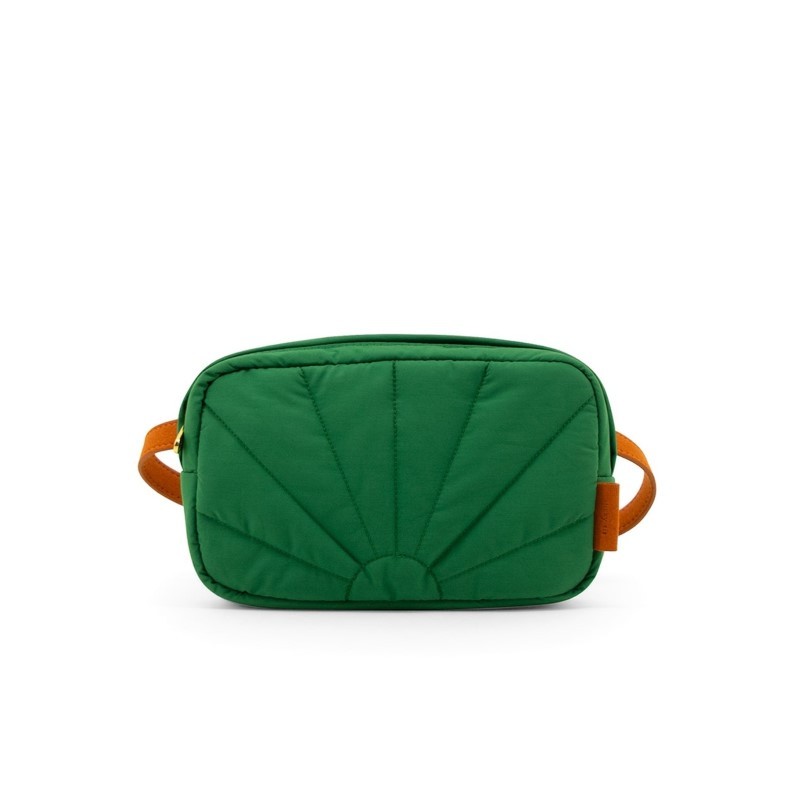 The Sticky Sis Club - Pikowana nerka/saszetka Fanny Bag - paris green