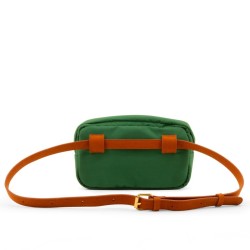 The Sticky Sis Club - Pikowana nerka/saszetka Fanny Bag - paris green