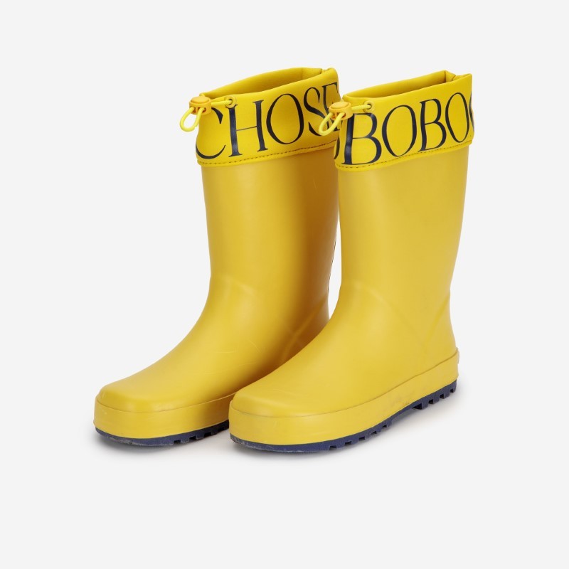 Bobo Choses - Kalosze gumowe Kids Bobo Choses yellow rainboots - multicolor