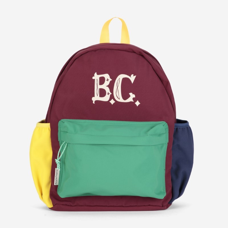 Bobo Choses - Plecak B.C Vintage color block backpack - multicolor