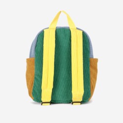 Bobo Choses - Sztruksowy plecak szkolny Color Block schoolbag - multicolor