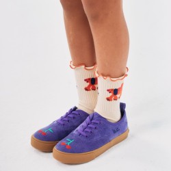 Bobo Choses - Trampki sztruksowe Kids Bobo Cherry sneakers - purple