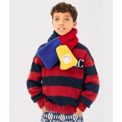 Bobo Choses - Komin ze sztucznego futerka Kids Color Block neck warmer - multicolor