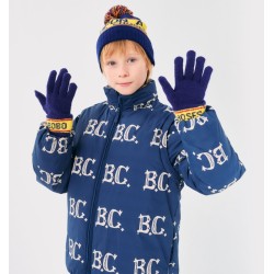 Bobo Choses - Rękawiczki dzianinowe Kids Once Upon a Time gloves - blue