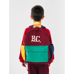 Bobo Choses - Plecak B.C Vintage color block backpack - multicolor