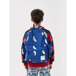 Bobo Choses - Plecak Beneath the Moon all over backpack - navy blue