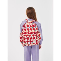 Bobo Choses - Plecak Harlequin all over backpack - multicolor