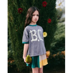 Bobo Choses - Plisowana spódnica mini Kids Color Block skirt - multicolor