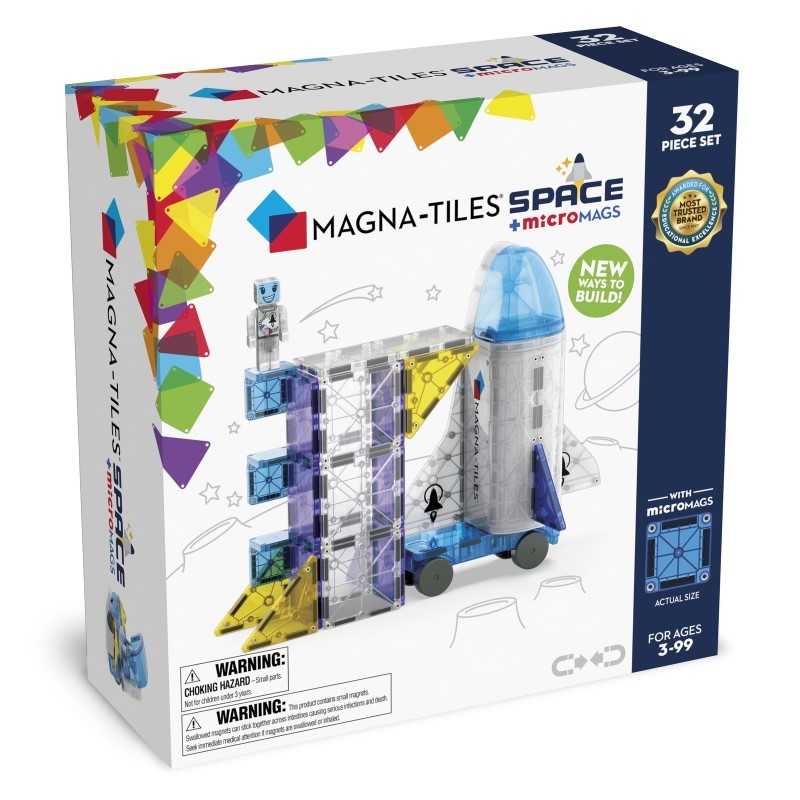 Magna Tiles - Klocki magnetyczne Kosmos 32el.