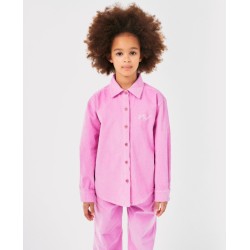 Bobo Choses - Sztruksowa koszula z haftem Kids Bobo Choses shirt - pink