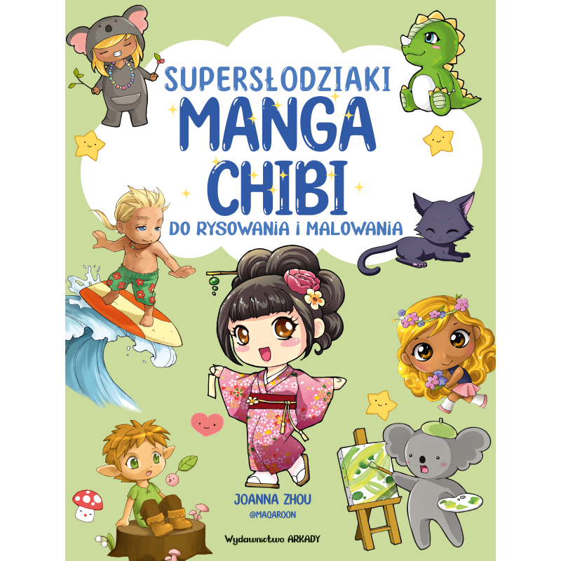 Książka - Supersłodziaki MANGA CHIBI. Do rysowania i malowania. Manga Chibi