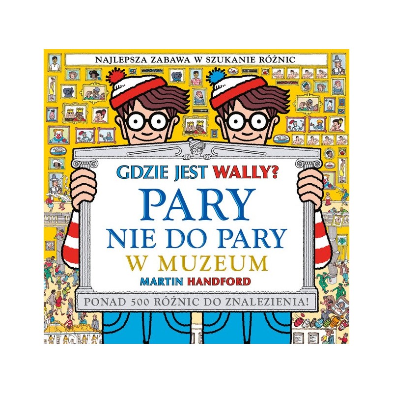 Książka - Pary nie do pary. W muzeum. Gdzie jest Wally?