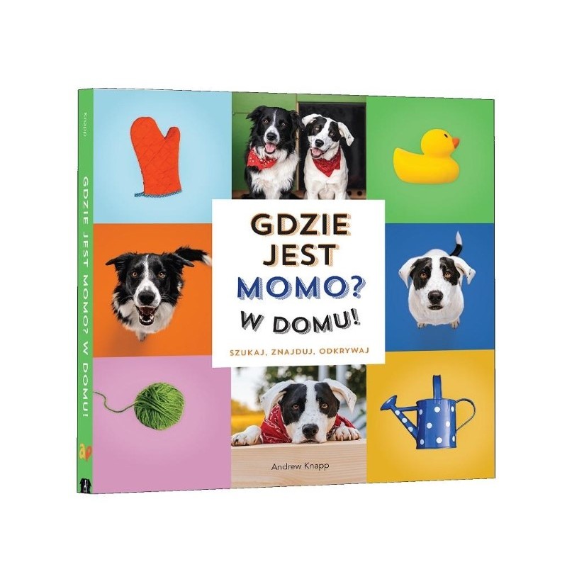 Książka - Gdzie jest Momo? W domu!