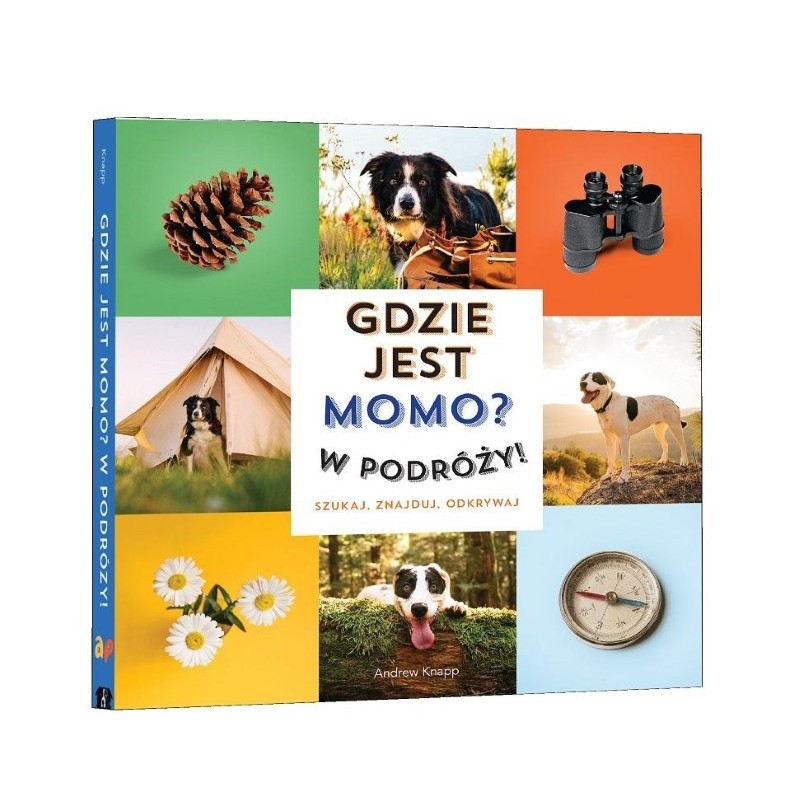 Książka - Gdzie jest Momo? W podróży!